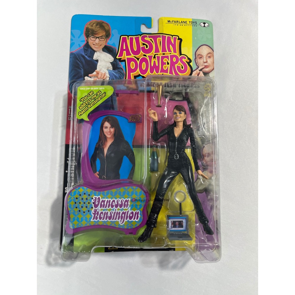 VTG 99 McFarlane Austin Powers Vanessa Kensington Series 2 Talking Action
Figur